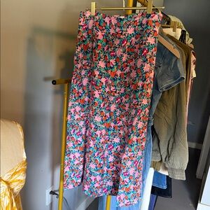 Floral Ann Taylor Loft Skirt